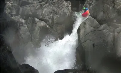 Le saut du bourguignon (classe VI) passé par Nathan Barbier le 10/4/16